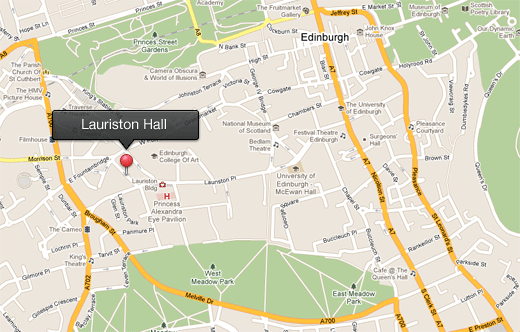 location in Edinburgh